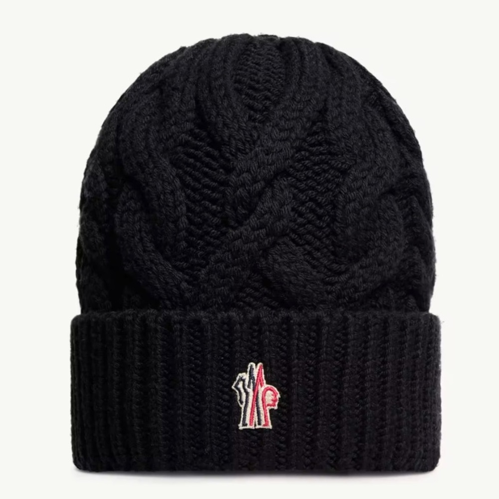MONCLER 'Grenoble Wool Beanie' in Black